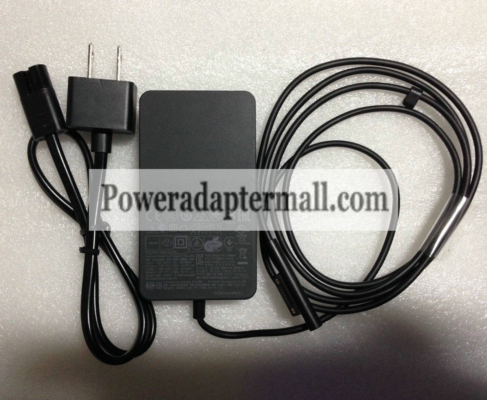 Original Microsoft 1625 AC Adapter Surface Pro 3,i5-4300u Tablet - Click Image to Close